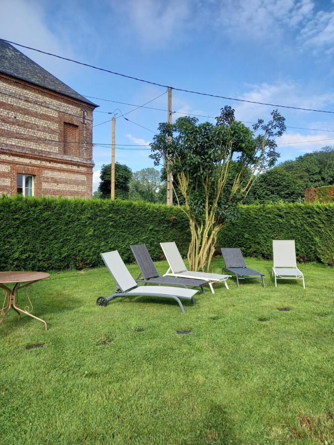 La Maison Aux Pivoines Theuville-aux-Maillots Exterior photo